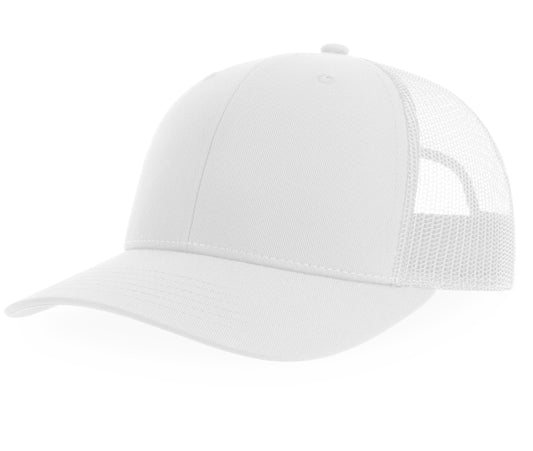 Casquette Trucker Bryce AT220 - Atlantis Headwear coloris White/White