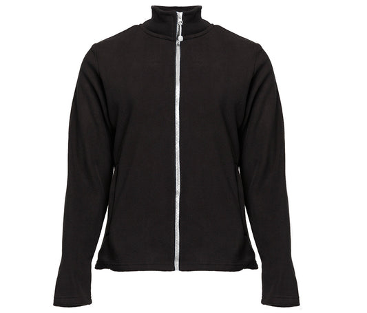 Veste Polaire Femme Zippée Grizzly BM701 coloris Noir/Blanc