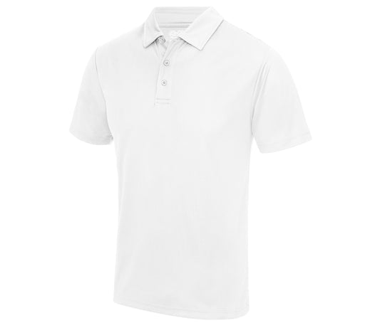 Polo Homme Respirant Cool Polo - Just Cool coloris Arctic White