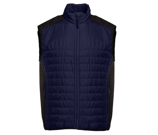 Bodywarmer Bi-Matière Matelassé Skipper PK315 - Pen Duick coloris Navy/Black