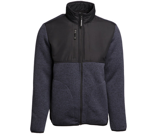 Veste Polaire Épaisse Doublée Sherpa Portland PK415 - Pen Duick coloris Marine Chiné