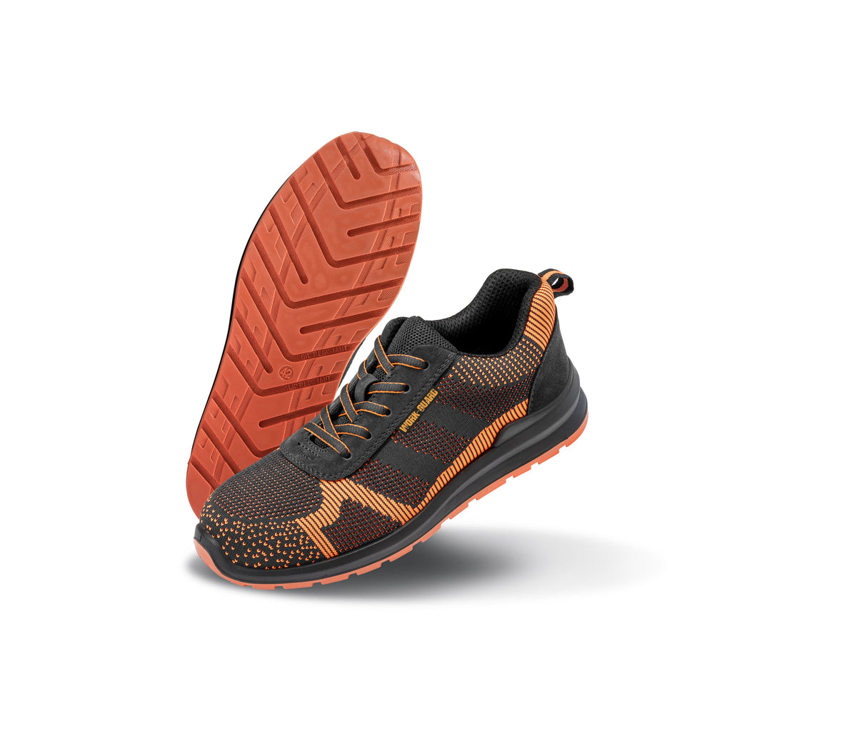 Black/Orange
