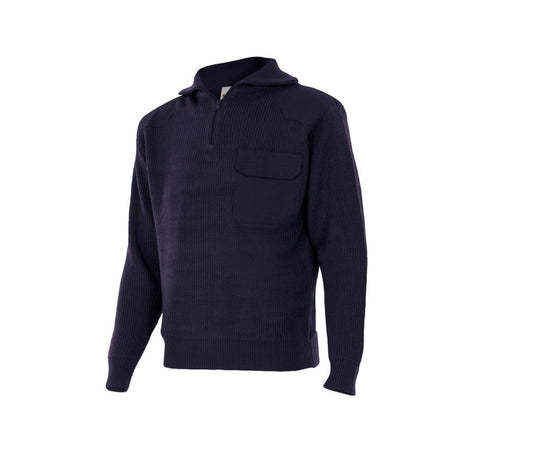 Pull Épais Col Montant - Velilla coloris Navy