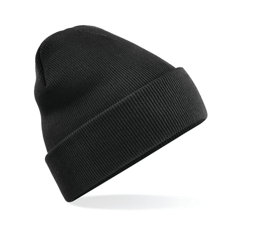 Bonnet Acrylique à Revers BF045 - Beechfield coloris Black