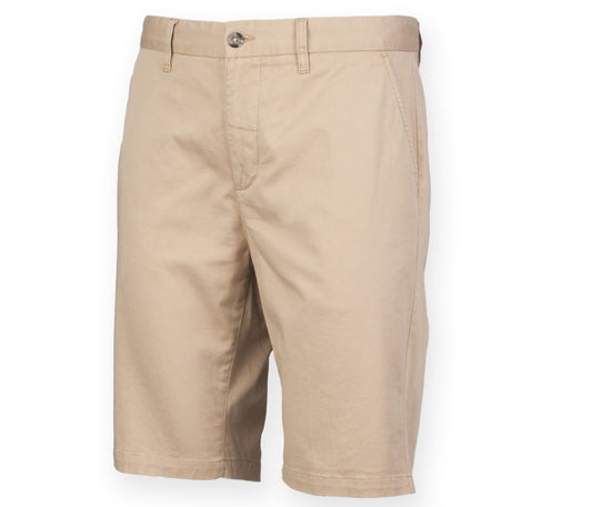 Short Chino Stretch FR605 - Front Row coloris Stone