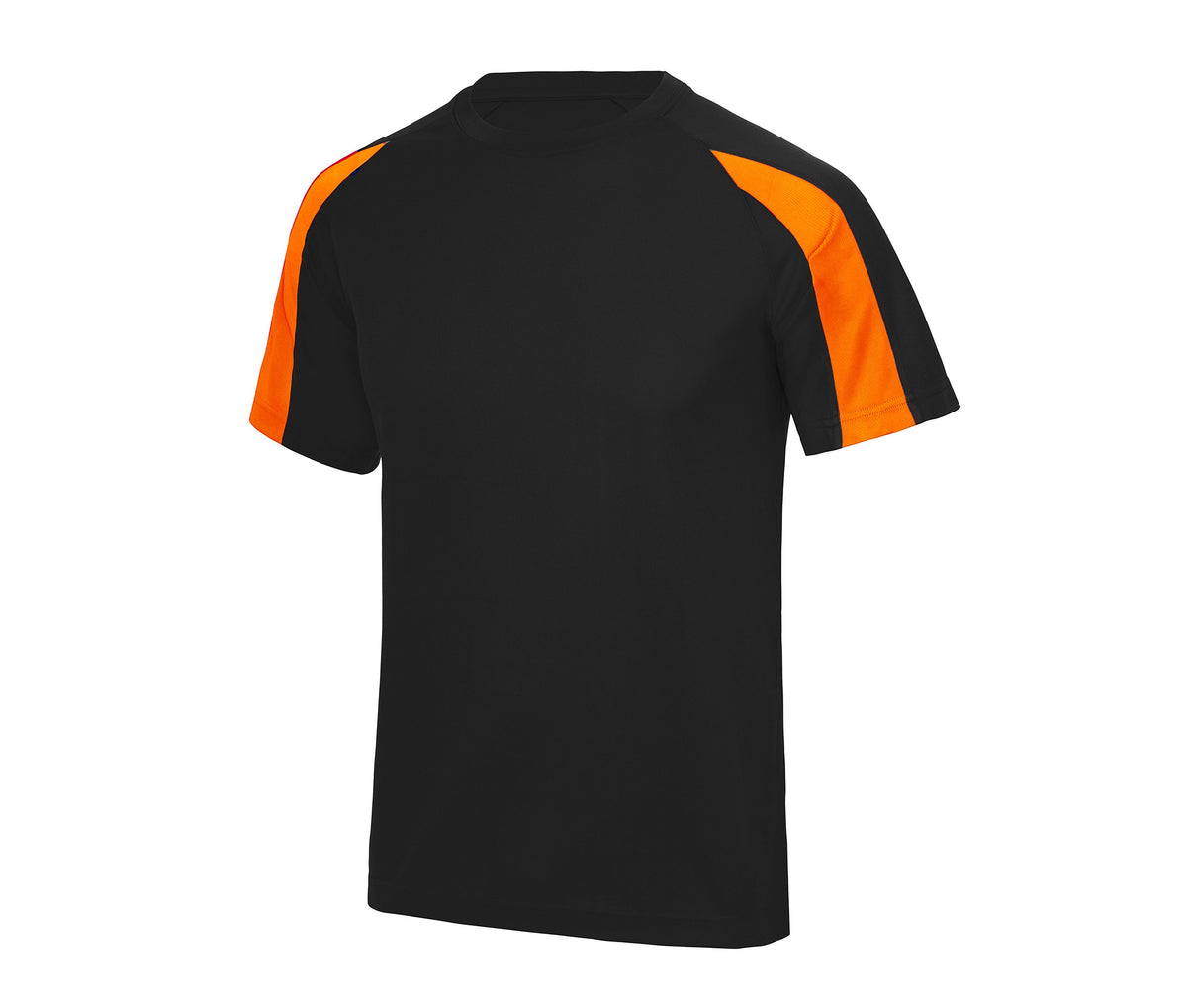 Jet Black/Electric Orange