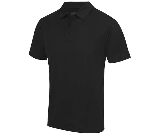 Polo Homme Respirant Cool Polo - Just Cool coloris Jet Black