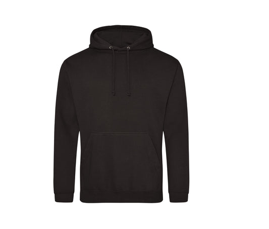 Sweat Capuche College JH001 - Just Hoods coloris Noir Intense