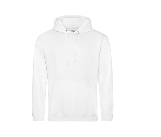 Sweat Capuche College JH001 - Just Hoods coloris Blanc Arctique