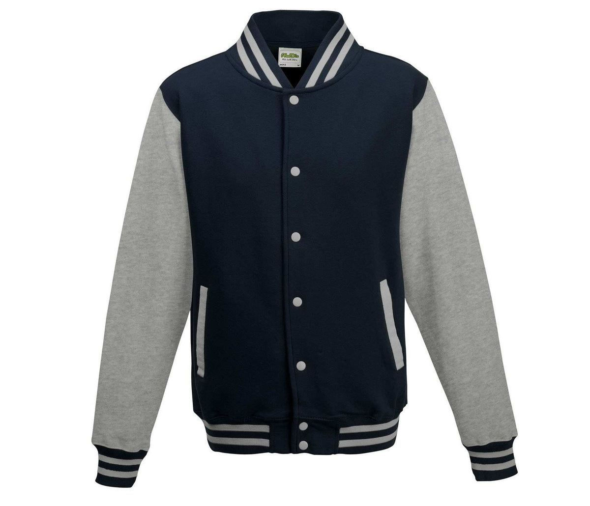 Marine Oxford / Gris Chiné