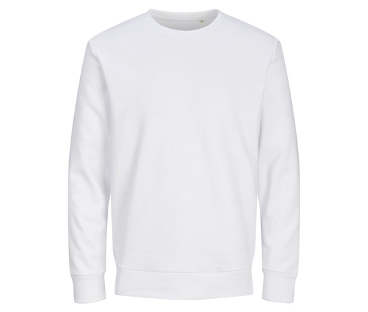 Sweat Col Rond Unisexe JJ3900 - Jack&Jones coloris Blanc