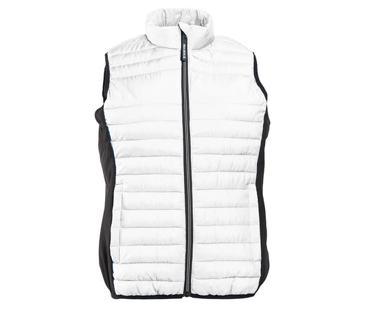 Bodywarmer Bi-Matière Femme Baltimore Women PK317 - Pen Duick coloris White/Black