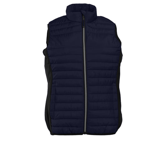 Bodywarmer Bi-Matière Femme Baltimore Women PK317 - Pen Duick coloris Navy/Black