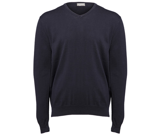 Pull Col V Homme Mens V Neck PK450 - Pen Duick coloris Navy