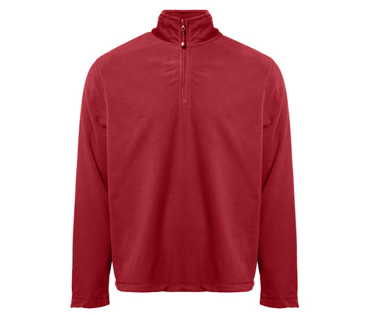 Polaire Col Zippé Nordic PK707 coloris Rouge