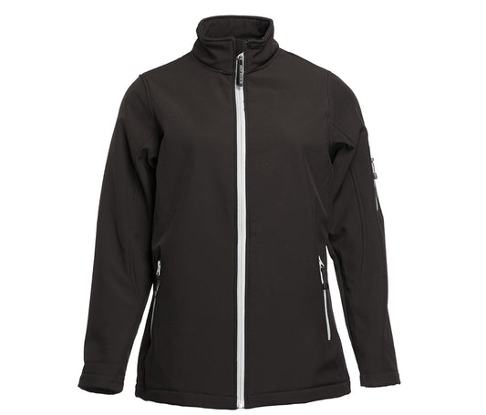 Veste Softshell Femme 3 Couches Atlantic PK769 - Pen Duick coloris Noir/Blanc