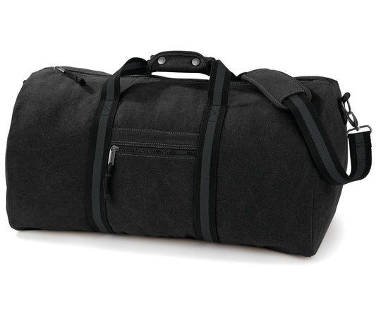 Sac de Voyage Toile Vintage 45L QD613 - Quadra coloris Vintage Black