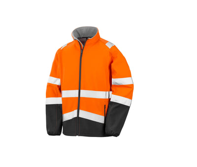 Veste Softshell de Travail Visibilité Augmentée - Result