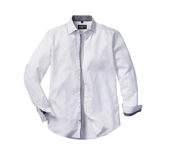 Chemise à Chevrons Tailored Contrast Herringbone RU964M