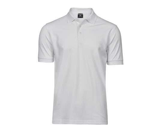 Polo Stretch Homme Luxury TJ1405 - Tee Jays coloris Blanc