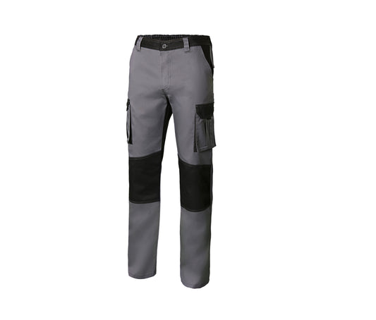 Pantalon Multipoches Bicolore V3020B - Velilla coloris Grey/Black