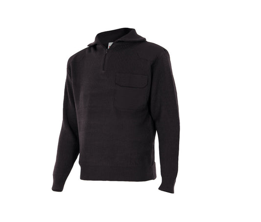 Pull Épais Col Montant - Velilla coloris Black