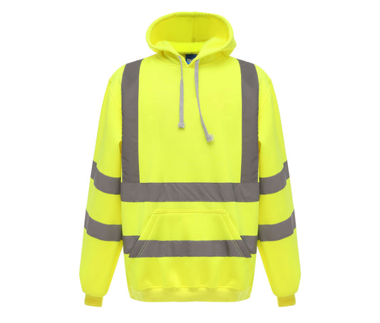 Sweat Capuche Haute Visibilité - Yoko coloris Hi Vis Yellow