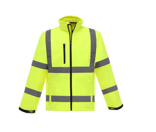 Veste Softshell Haute Visibilité - Yoko coloris Hi Vis Yellow